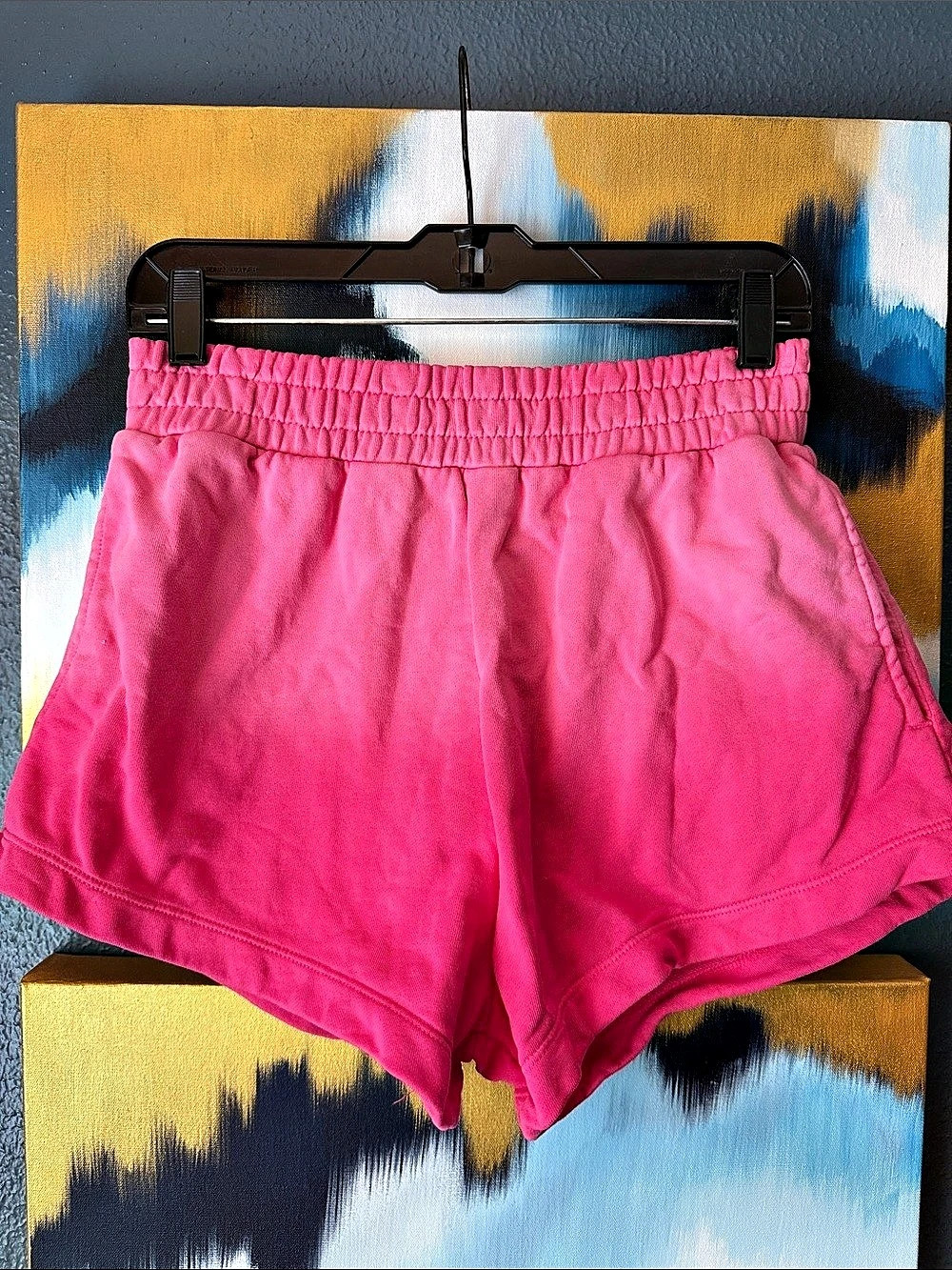 Daily Drills Super Shorts Pink hand dyed